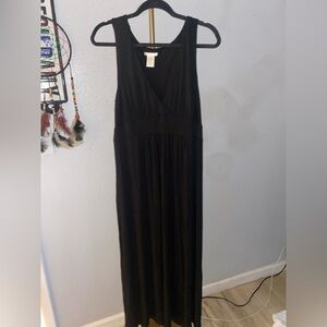 Matty M Black Maxi Dress